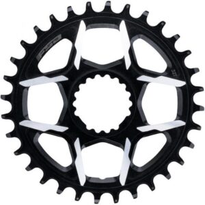 FSA Kettenblatt MTB K-Force Megatooth 30T Schwarz - CNC-gefräst, optimaler Kettenhalt