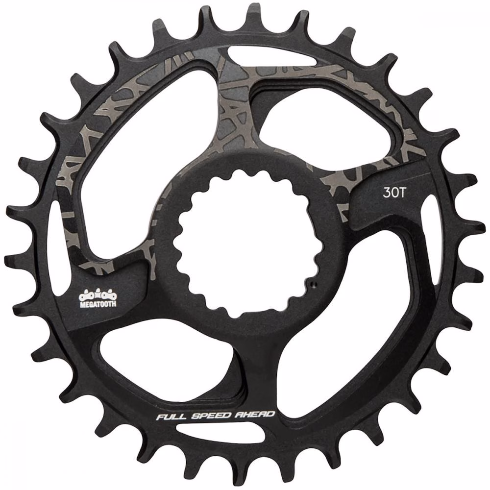 FSA Kettenblatt MTB SL-K Modular Megatooth 36 T Schwarz - sicherer Kettenhalt für 1x-Antriebe
