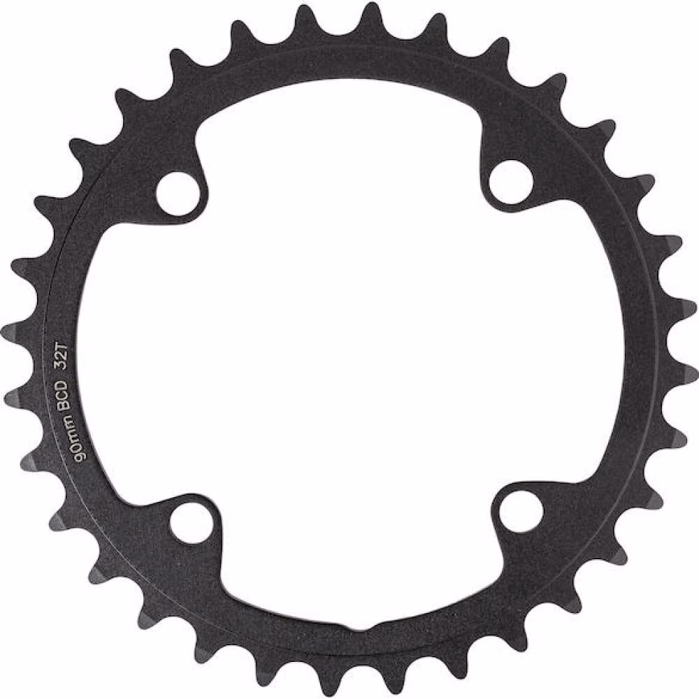 FSA Kettenblatt Road Gossamer 4-Arm 90 mm x 36 T Schwarz - Präzise Schaltperformance
