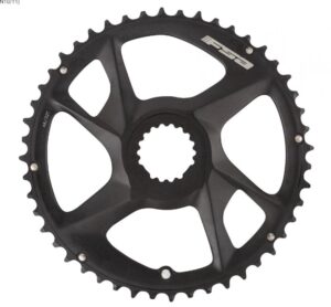 FSA Kettenblatt Road Modular Direct Mount 53 T Schwarz - präzises Schalten für Rennrad-Antriebe