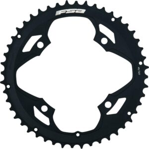 FSA Kettenblatt Road Pro 4-Arm 2x 120 mm x 46 T Schwarz - präzises Schalten für Rennräder