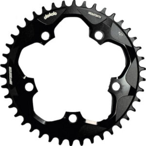 FSA Kettenblatt Road Super Megatooth 5-Arm 110 mm x 36 T Schwarz - sicherer Kettenhalt fürs Rennrad