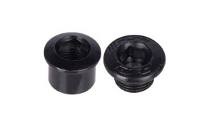 FSA Kettenblattschrauben M8x0,75P Edelstahl Schwarz -für E-Bikes