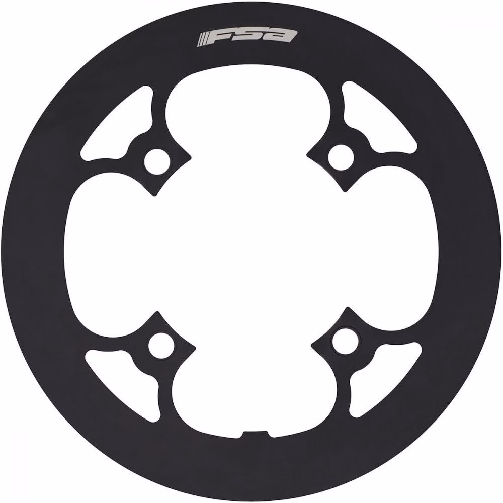 FSA Kettenschutz E-Bike Aluminium für Bosch Gen4 40-42 T Schwarz - zuverlässiger Antriebsschutz