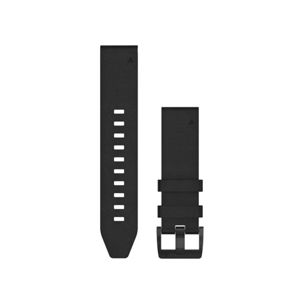 Garmin Quickfit®-Armband, Leder, 22mm Wechselarmband 22mm schwarz