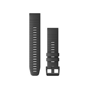 Garmin Quickfit®-Armband, Silikon, 22mm Wechselarmband 22mm schiefergrau