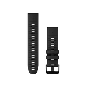 Garmin Quickfit®-Armband, Silikon, 22mm Wechselarmband 22mm schwarz