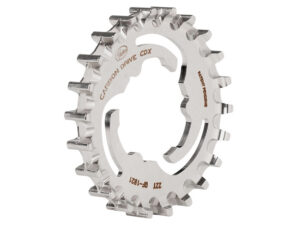 Gates Cdx Fahrrad-Riemenscheibe hinten 22 Zähne (Alfine / Nexus / Sturmey Archer | silber)