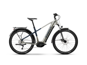 Ghost E-Teru B Universal EQ High | Trekking E-Bike | 27,5" | 625Wh Bosch CX | perlengrau / dunkelblau Größe: 50 cm