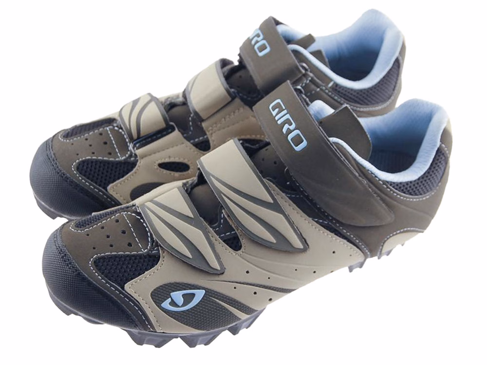 Giro Reva Fahrradschuhe (khaki / braun / hellblau) Größe:38