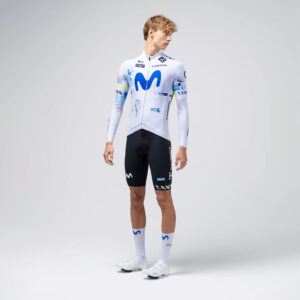 Gobik Hyder Long Sleeve Jersey Movistar Team 2026 Langarm Fahrradtrikot Herren XL Movistar Team