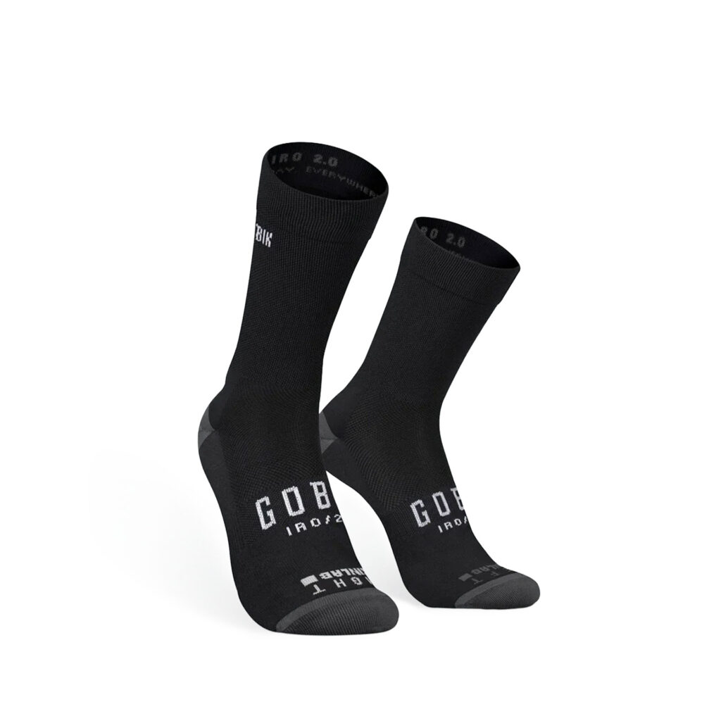 Gobik Iro 2.0 Socks Radsocken S-M/EU 38-43 black logo