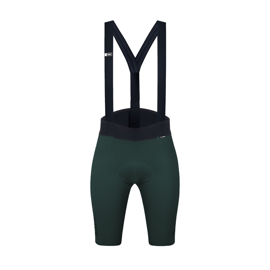 Gobik X Women Bib Shorts Kurze Trägerhose Frauen XL pinewood