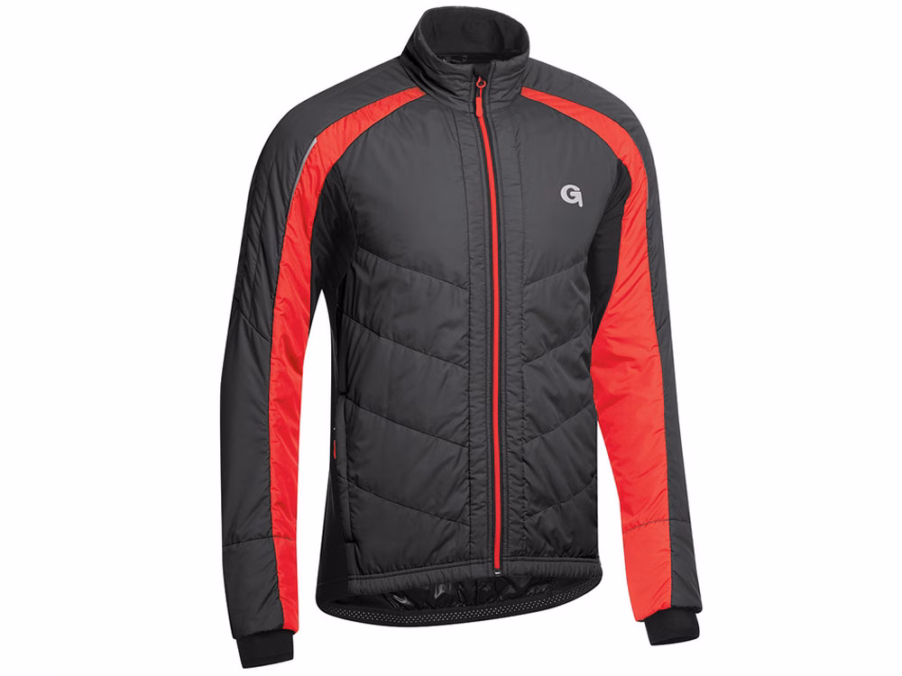 Gonso Bond Radjacke Herren (schwarz / rot) Größe:S