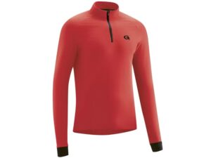 Gonso Grosso Langarm Fahrradtrikot Herren (rot) Größe:S