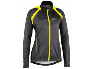 Gonso Levette V2 Langarm Fahrradtrikot Damen (schwarz / gelb) Größe:34