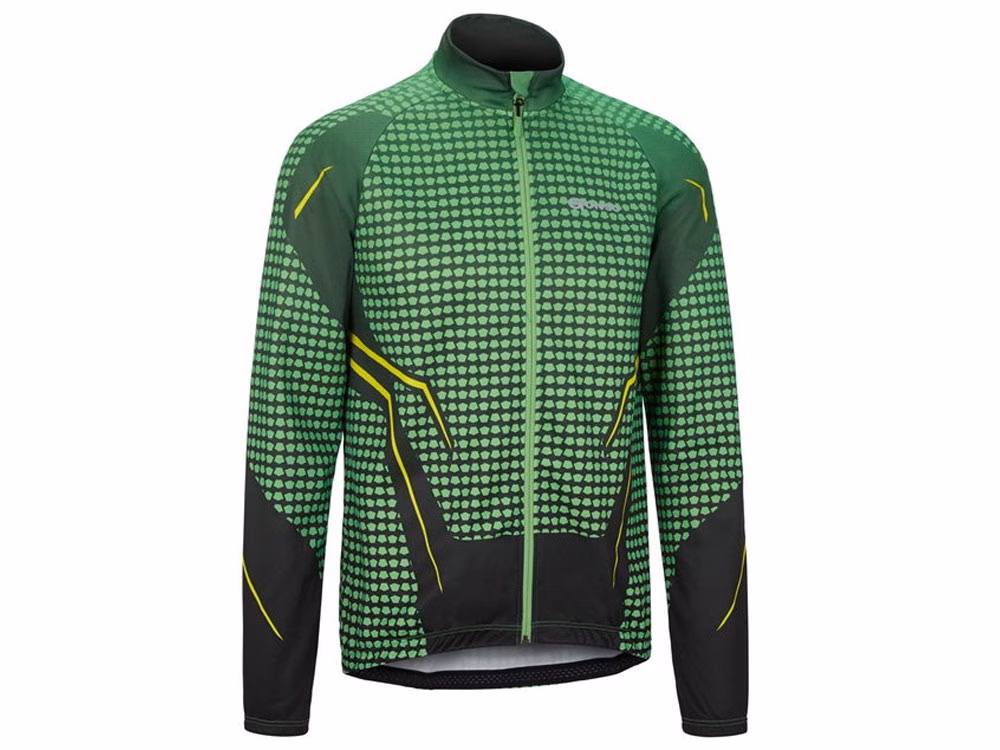 Gonso Quebec Langarm Fahrradtrikot (giftgrün) Größe:S