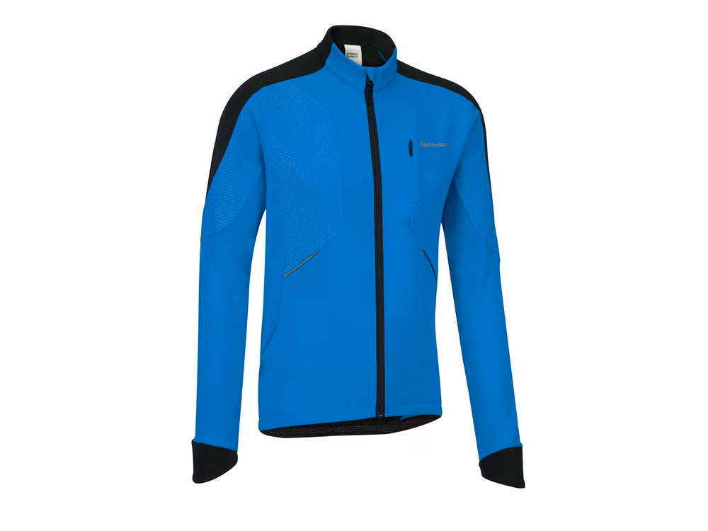 Gonso Tannern Leichte Softshell Radjacke (blau) Größe:S