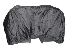 Haberland Überzug für Doppeltaschen schwarz - zuverlässiger Regenschutz für Fahrradtaschen
