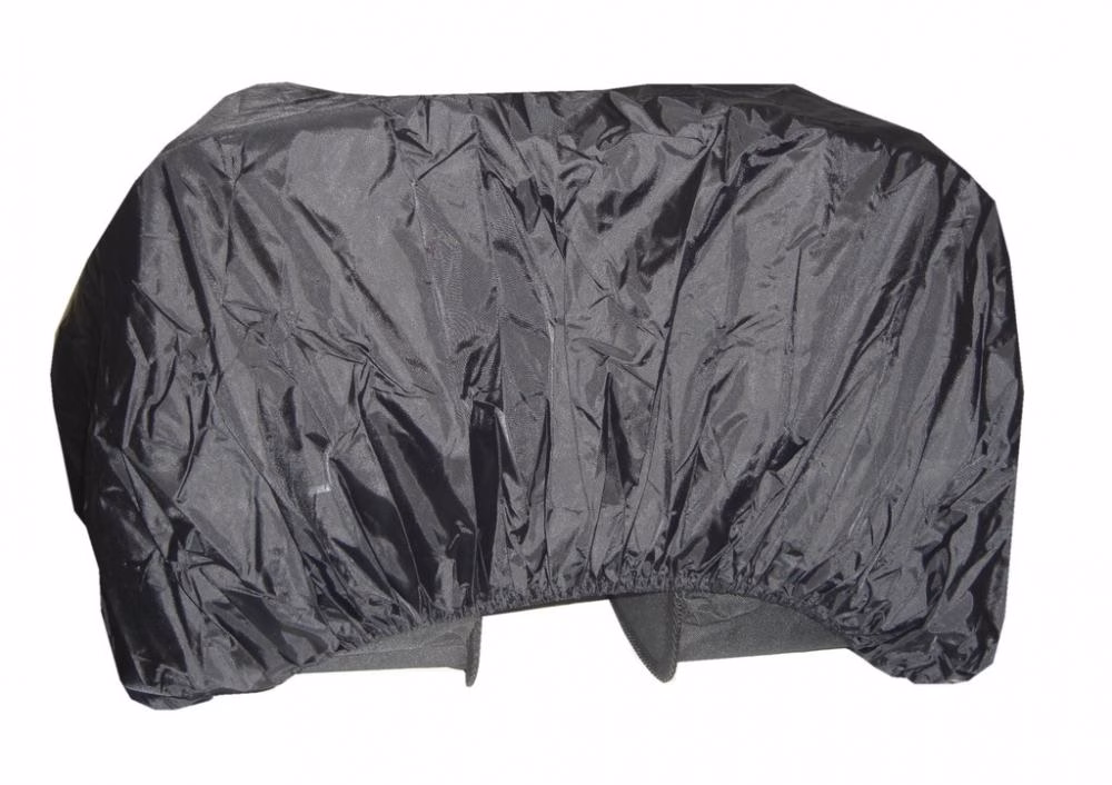 Haberland Überzug für Doppeltaschen schwarz - zuverlässiger Regenschutz für Fahrradtaschen