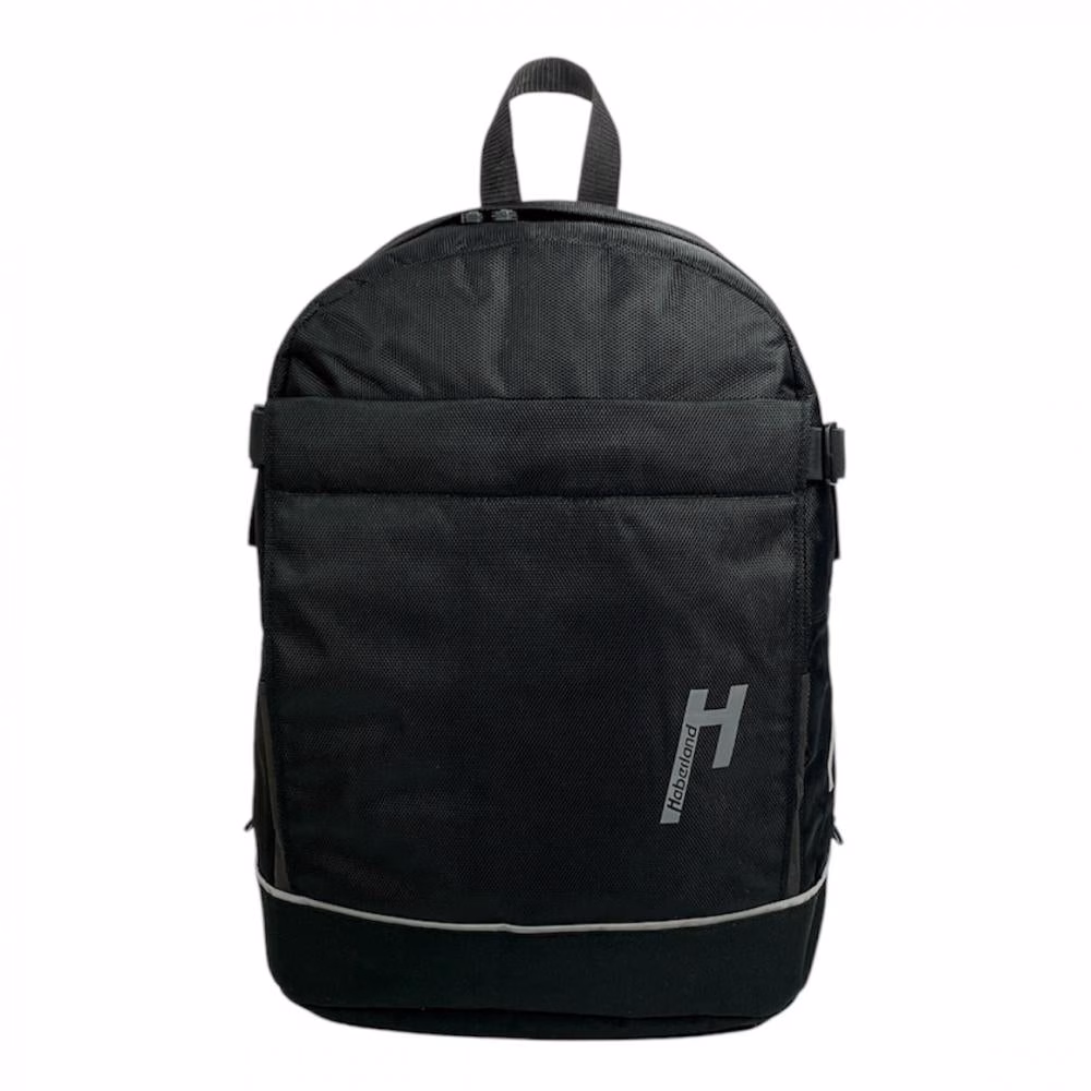 Haberland Bike-Rucksack Lucky Active Plus schwarz - vielseitige Gepäckträger-Tasche