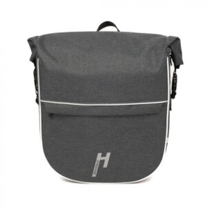 Haberland Frontträger-Tasche eMotion anthrazit/reflex - stabile Fronttasche für KLICKfix