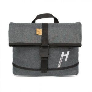 Haberland Lenkertasche Mel eMotion 4 nature anthrazit/reflex - nachhaltige eBike-Lenker Tasche