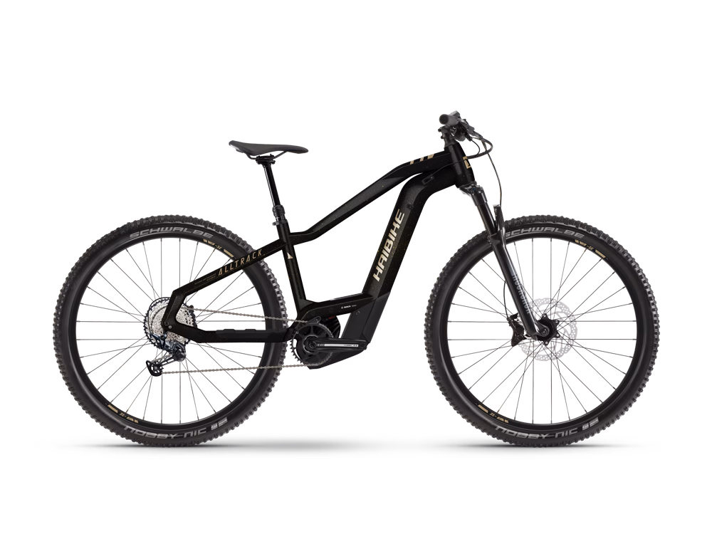 Haibike AllTrack 10 | E-Mountainbike | 27,5" | 750Wh Bosch CX | schwarz metallic Größe: 41 cm