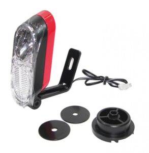 Haibike eHeadlight LED 60 Lux rot schwarz
