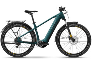 Haibike Trekking 4 High Trekking E-Bike (27,5" | 720Wh | ocean / schwarz / chrom) Größe: 45 cm