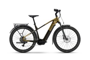 Haibike Trekking 7.5 High | Trekking E-Bike | 27.5" | 800Wh Bosch PX | sparkling black / gold Größe: 45 cm