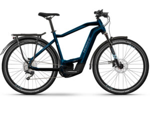 Haibike Trekking 8 High | Trekking E-Bike | 27,5" | 750Wh Bosch CX | royal blau / silber Größe: 58 cm