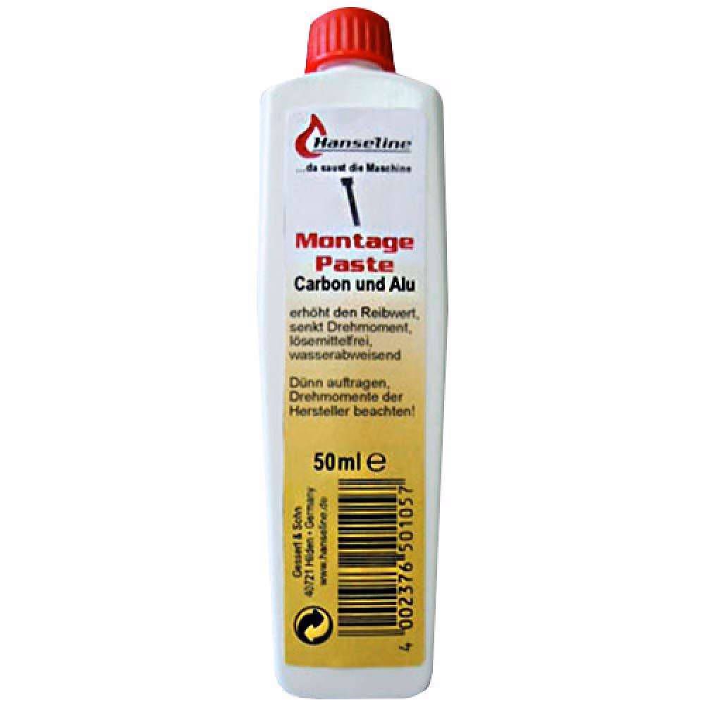 Hanseline Montagepaste Carbon Tube 50ml 500105