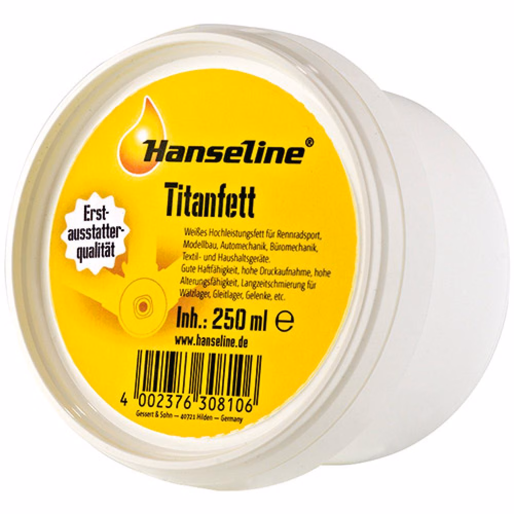 Hanseline Titanfett Dose 250g weiß 300810