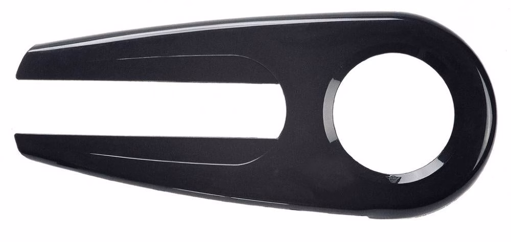 Hebie Kettenschutz CHAINGUARD 356 2 Flügel starr Kunststoff bis 48 Zähne 1fach schwarz