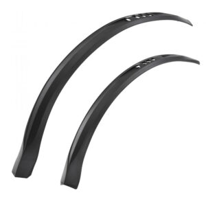 Hebie Schutzblechset Viper S Steckblechset MTB Viper 26"|27.5"|28"|29" 65mm schwarz mit Spritzschutz