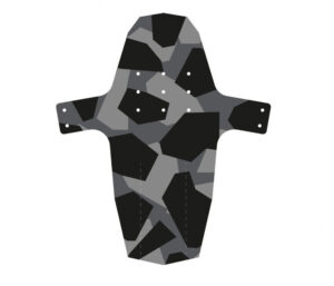 Hebie Schutzblech Swap Front 26"|27.5"|28"|29" breite 140mm Camouflage Folie +5 Kabelbinder
