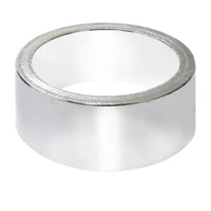 Humpert Spacer 1" Alu 20mm silber - Robuster Aluminium Spacer, 20mm Höhe, passend für 1" Gabelschäfte, langlebig, korrosionsbeständig, leicht, ideal zur Lenkerhöhenanpassung