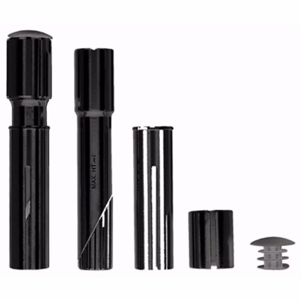 Humpert Vorbauerhöhung Gewinde/Ahead 1" 1 1/8" Alu schwarz