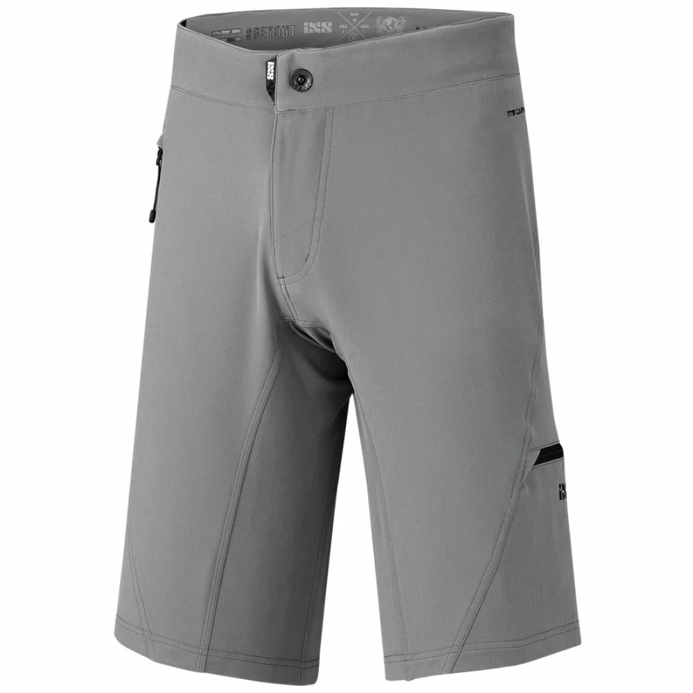 IXS Sports Division iXS Carve Evo Shorts L graphite - flexible Bike-Shorts für Trail & Enduro