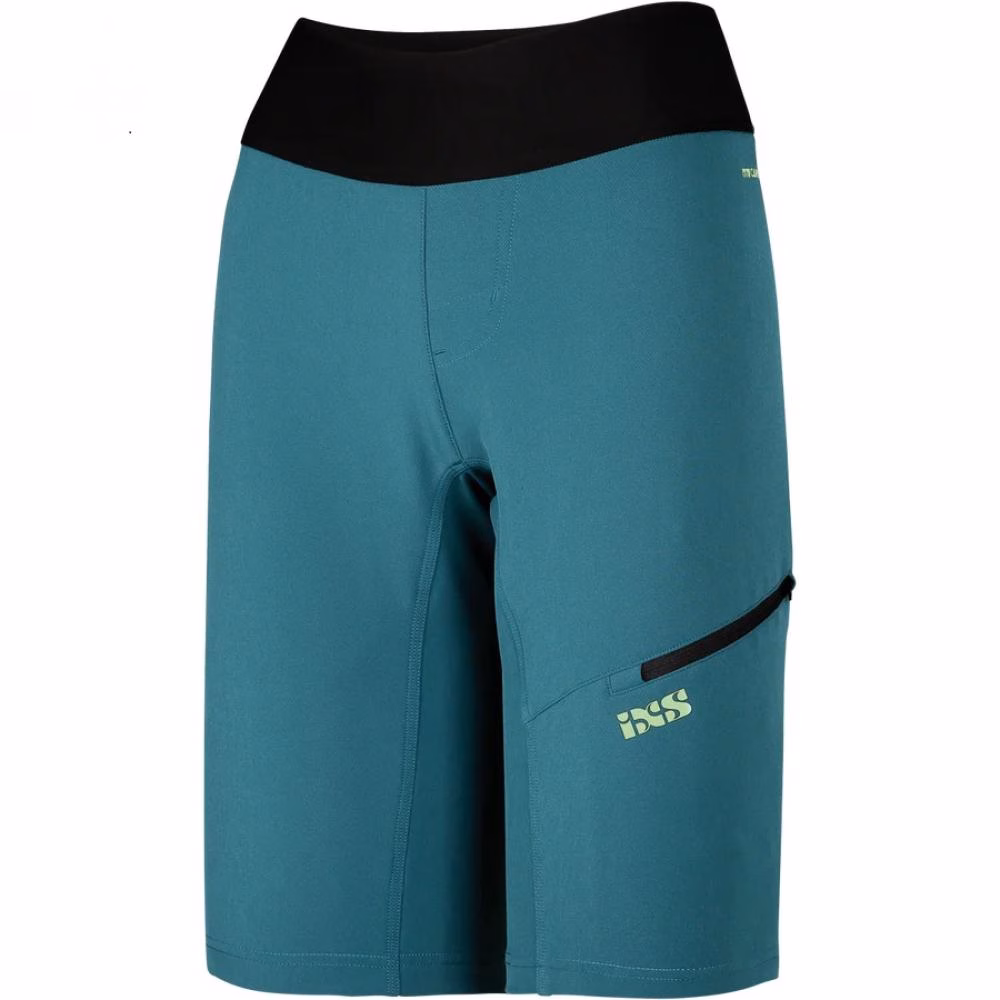 IXS Sports Division iXS Carve Hip-Hugger Women Shorts 38 Everglade - maximaler Komfort für Mountainbikerinnen