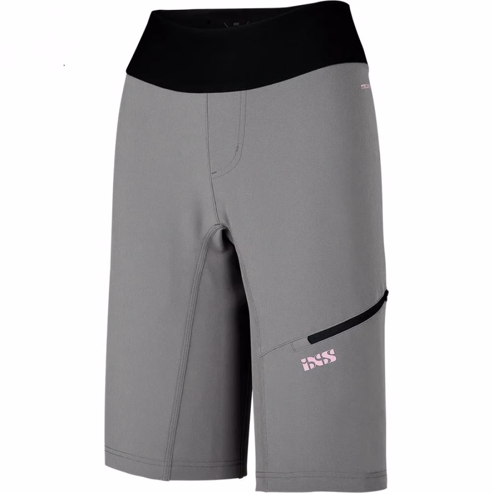 IXS Sports Division iXS Carve Hip-Hugger Women Shorts 40 graphite - maximaler Tragekomfort für MTB-Fahrerinnen