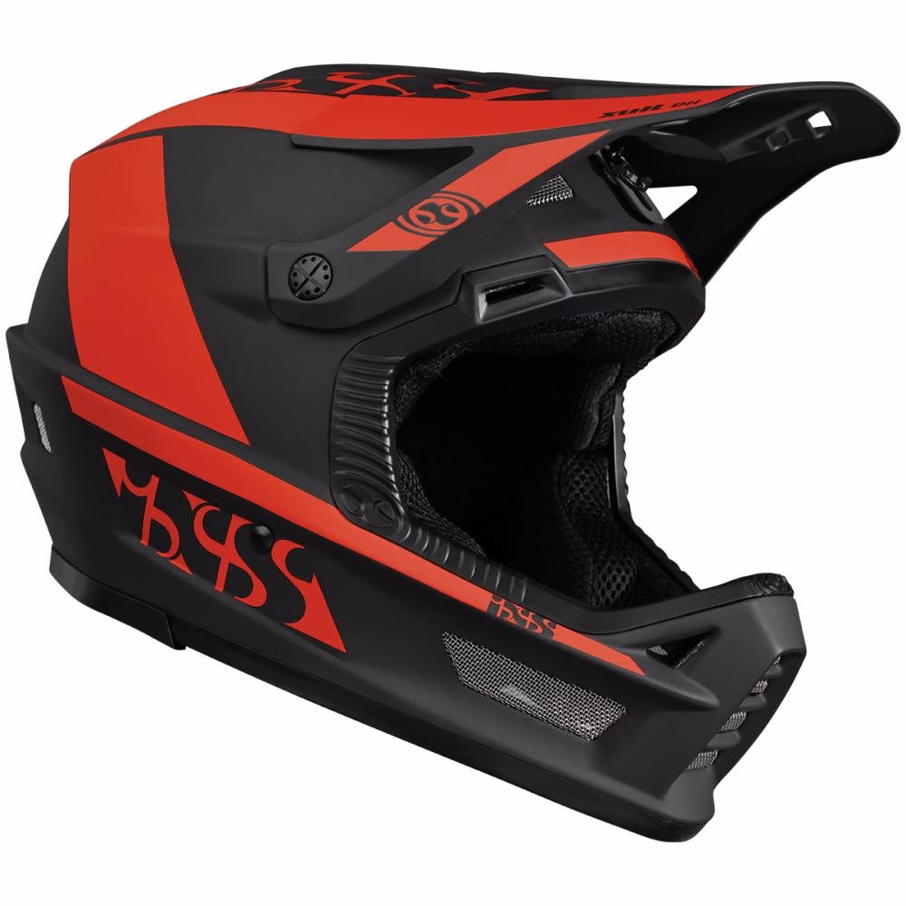 IXS Sports Division iXS Xult DH Helmet M/L red - Fullface-Helm für Downhill & Bikepark