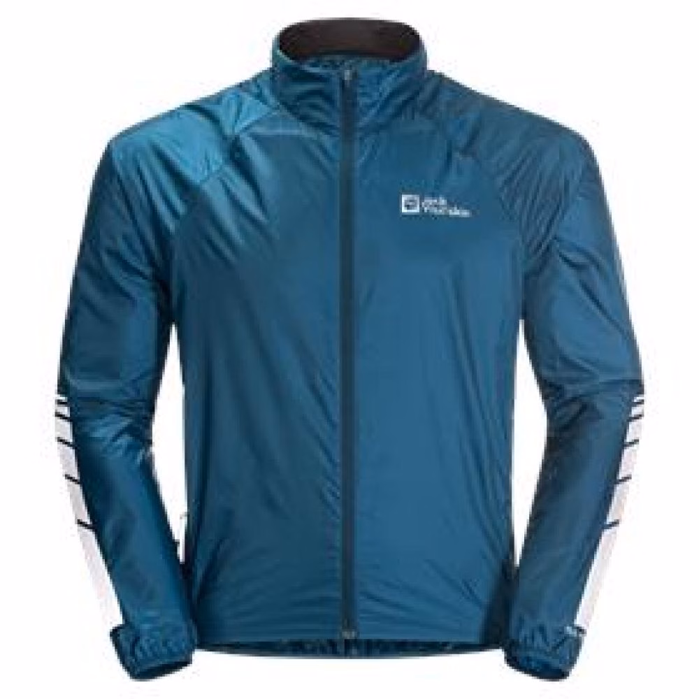 JACK WOLFSKIN - MOROBBIA WIND JKT M Stormlock Jacket - Größe M (Men)
