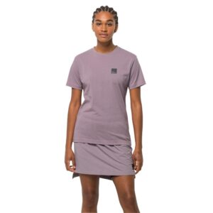 Jack Wolfskin Bike Commute T W Synthetic Fiber T-Shirt Shortsleeve Quail Größe S