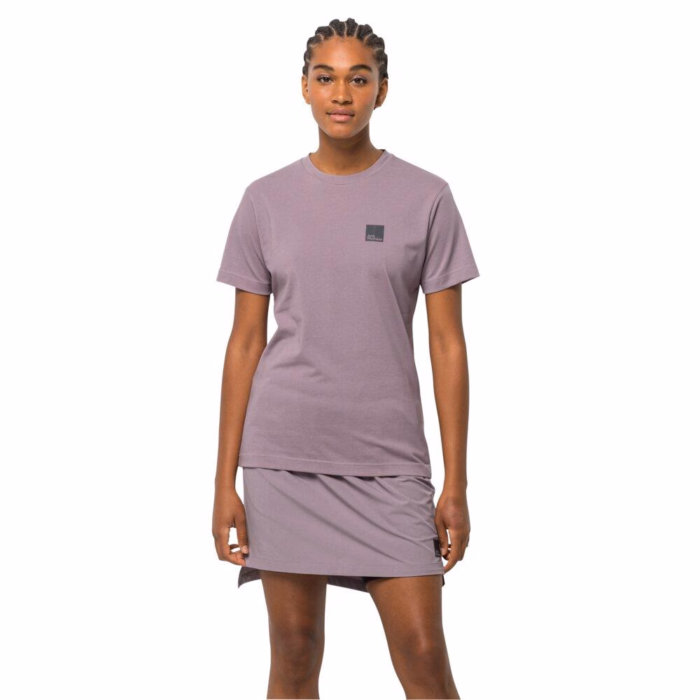 Jack Wolfskin Bike Commute T W Synthetic Fiber T-Shirt Shortsleeve Quail Größe S