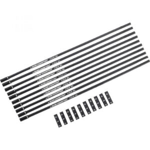 Jagwire Außenhüllensegmente für Schaltwerk (enge Radien) 240 mm Schwarz - flexible moderne Ausführung