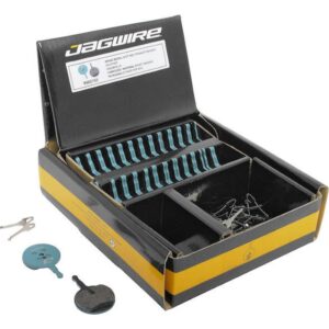 Jagwire Bremsbeläge Disc Sport Organic Blau - Werkstattverpackung 25 Paar