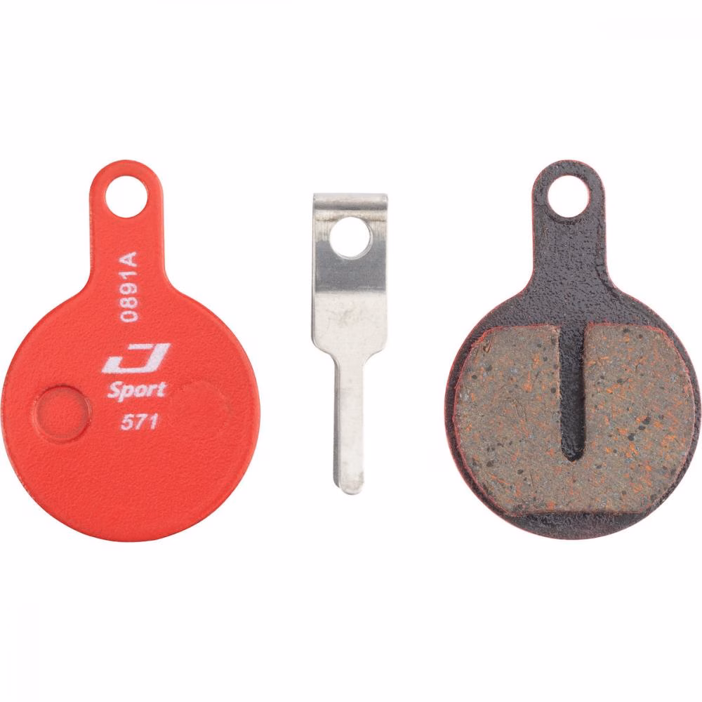 Jagwire Bremsbeläge Disc Sport Semi-Metallic Tektro/TRP Rot - Allround-Bremsleistung