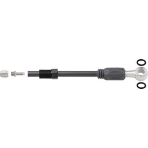Jagwire Bremsleitungsset Sport Hydraulic für DOT 2000 mm Schwarz - zuverlässige Bremsperformance